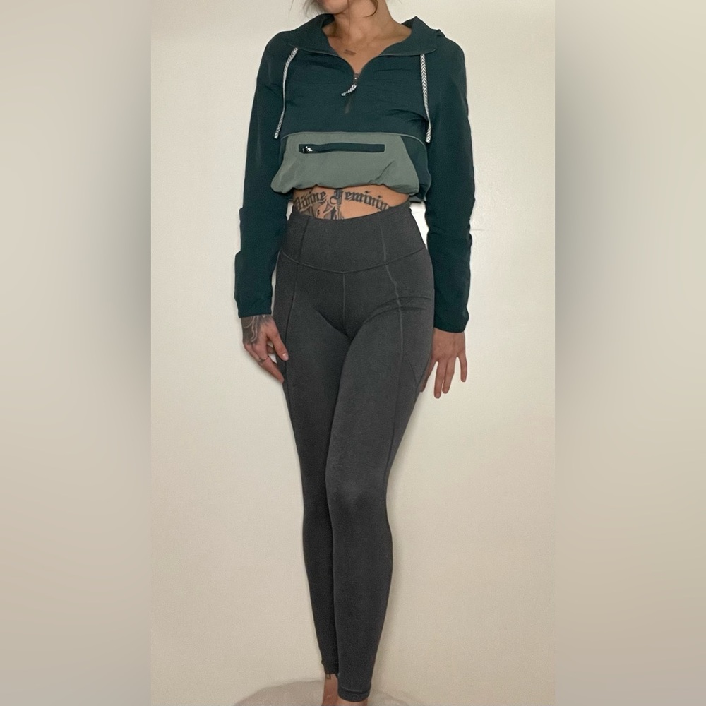 Athleta Charcoal Grey Yoga Pant